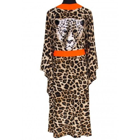 Safari - Orange Leopard...