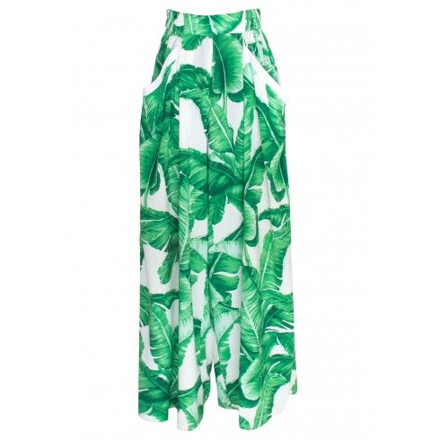Jungle - Green Palm Pants...
