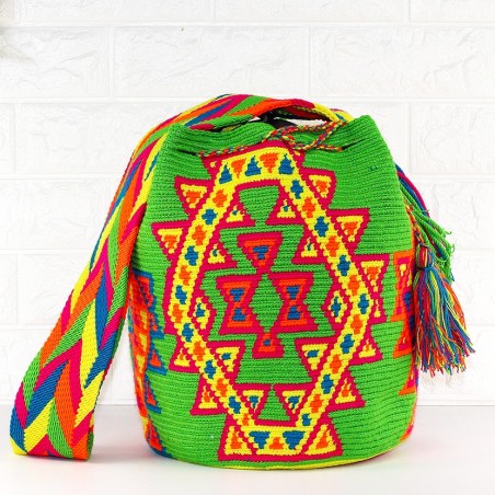 Ethnic Wayuu bag Wopu l Ethnic and chic handmade bag l Ocasa