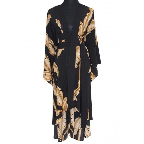 Jungle - Gold Palm Kimono...