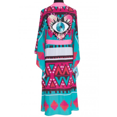 Tribal - Aztec Love Kimono...