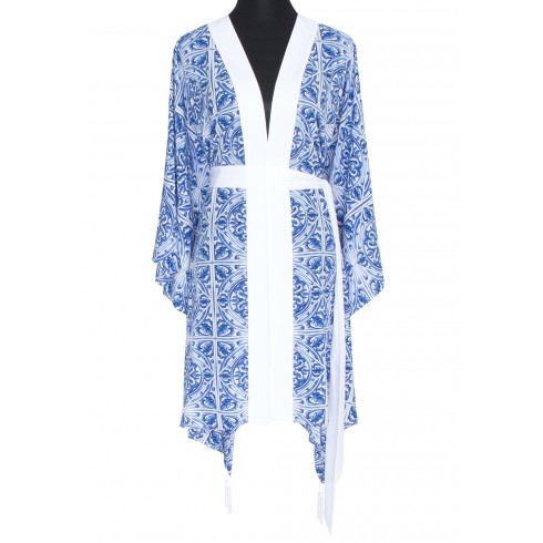 Mediterranean - Kimono (White)