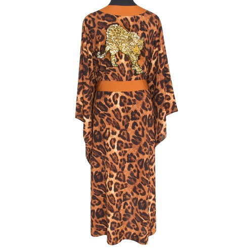 Safari - Bronze Leo Kimono...