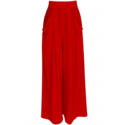 Monochrome - Red Pants (Red)