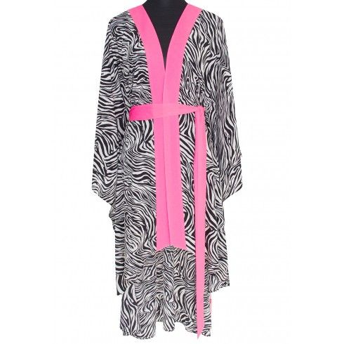 Safari - Zebra Kimono (Neon...