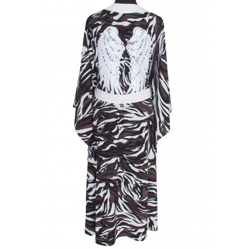 Safari - Multi Zebra Kimono...