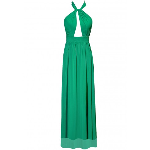 Monochrome - Green Vera Dress