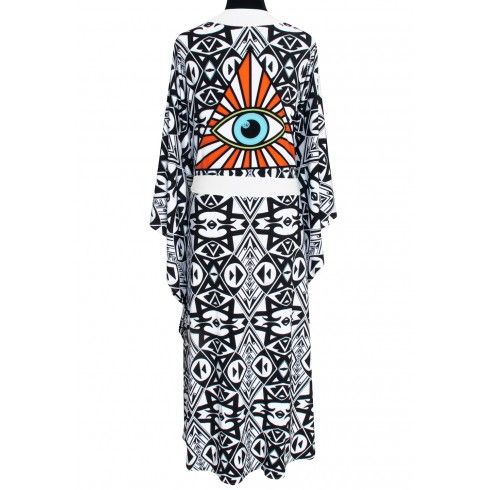 Tulum – Tribal Eye Kimono...