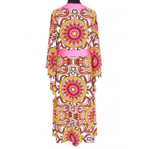 Tulum - Sun Kimono (Neon Pink)