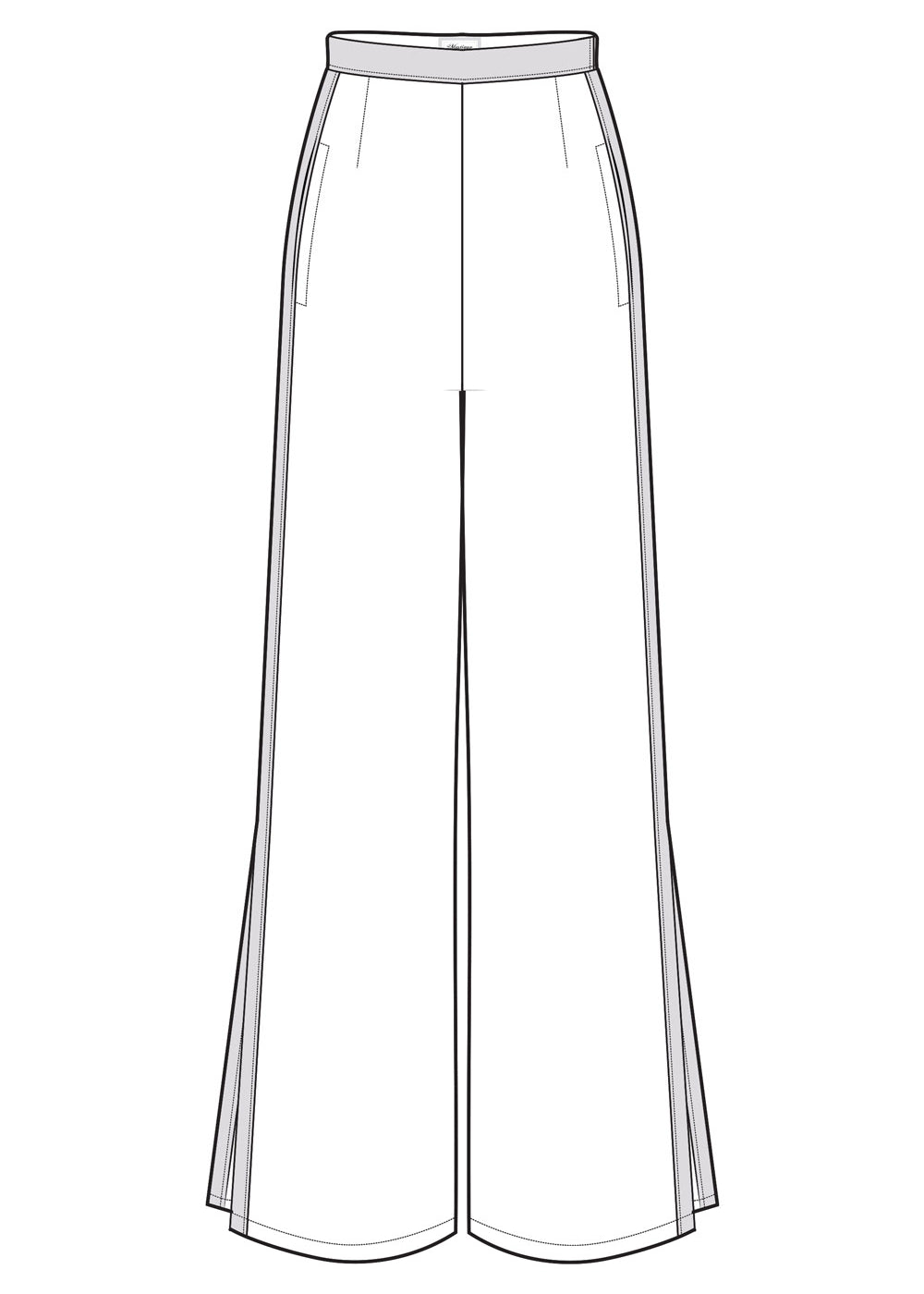 Monochrome - Beige Pants (Beige)