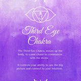 Third Eye Chakra - Grey Kimono (Off-White) - Long