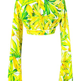 Euphoria - Secret Garden Angel Cut Crop Top