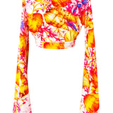 Euphoria - Magic Reef Angel Cut Crop Top