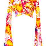 Euphoria - Magic Reef Angel Cut Crop Top