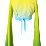 Ombré - Freedom Angel Cut Crop Top