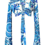 Siciliana - Aurora Angel Cut Crop Top