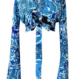 Siciliana - Luna Angel Cut Crop Top