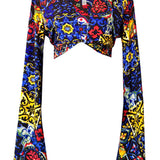 Siciliana - Valentina Angel Cut Crop Top