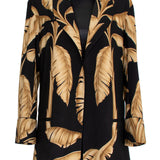 Jungle - Gold Palm Blazer (Black)
