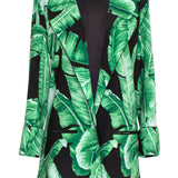 Jungle - Black Palm Blazer (Black)