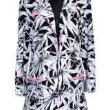 Tropics - Night Garden Blazer (Neon Pink)