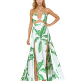 Jungle - White Palm Rio Dress