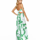 Jungle - White Palm Rio Dress