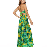 Jungle - Monstera Yellow Rio Dress