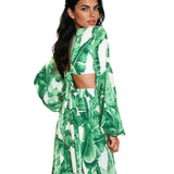 Jungle - Green Palm Isla Dress