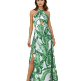 Jungle - Green Palm Vera Dress