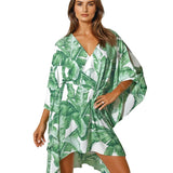 Jungle – Green Palm Santorini Dress