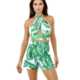 Jungle - Green Palm Vera Top