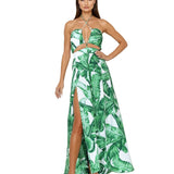Jungle - Green Palm Rio Dress