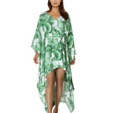 Jungle – Green Palm Santorini Dress
