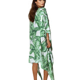 Jungle – Green Palm Santorini Dress