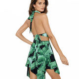 Jungle - Black Palm Vera Top
