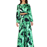 Jungle - Black Palm Riviera Pants