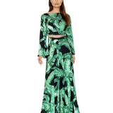 Jungle - Black Palm Riviera Pants