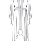 Riviera Vibrante - Capri Swirl Kimono (Pink)