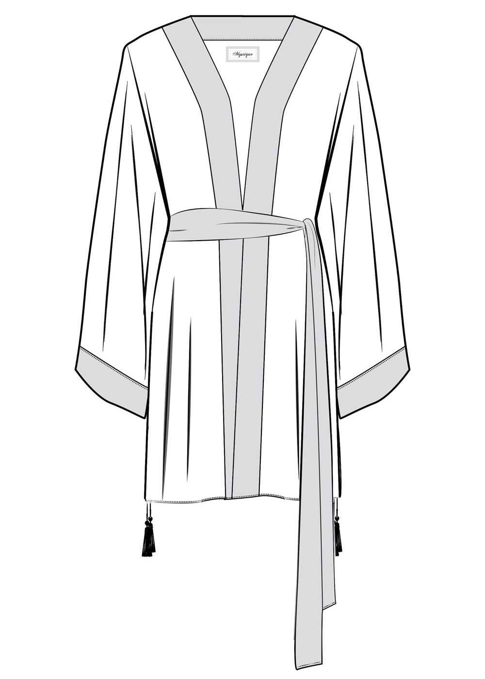 Safari - Kimono (Off-White)