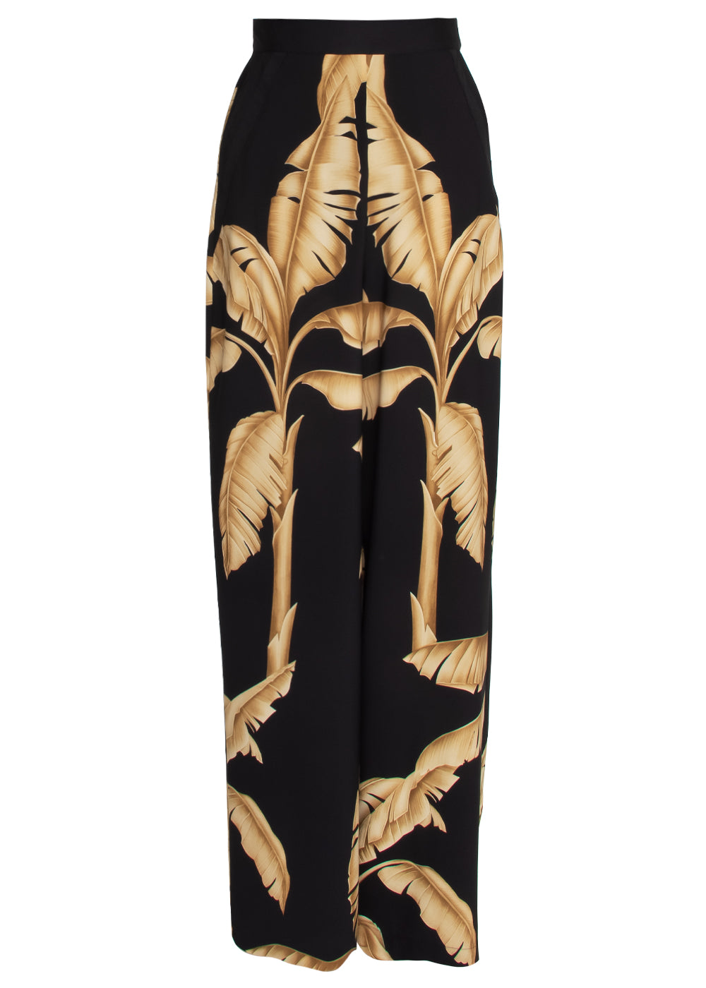 Jungle - Gold Palm Pants (Black)
