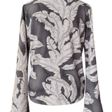 Jungle – Grey Willow Cropped Shirt
