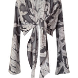 Jungle – Grey Willow Cropped Shirt