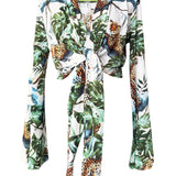 Tropics – Jaguar Cropped Shirt