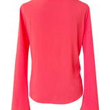 Monochrome - Raspberry Cropped Shirt