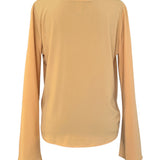 Monochrome - Beige Cropped Shirt