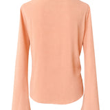 Monochrome - Apricot Cropped Shirt