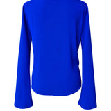Monochrome - Cobalt Cropped Shirt