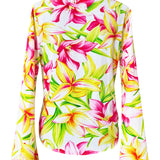 Euphoria – Floral Love Cropped Shirt