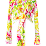 Euphoria – Floral Love Cropped Shirt